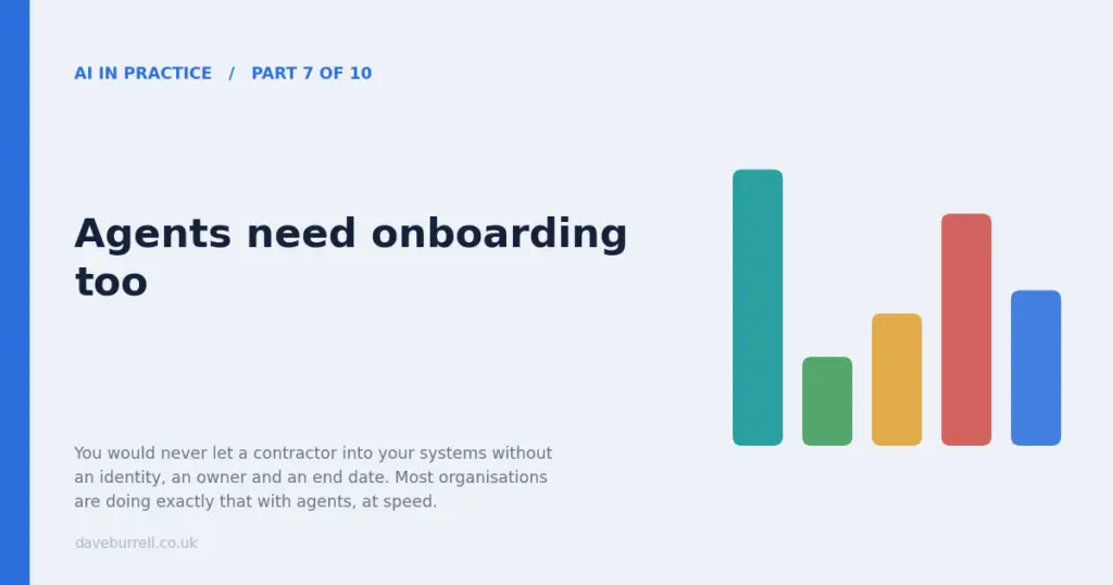 Agents need onboarding too