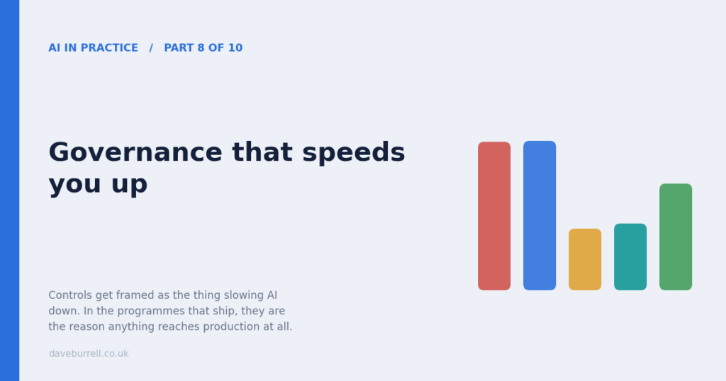 Governance that speeds you up